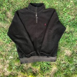 Vintage Polo Fleece Quarter Zip